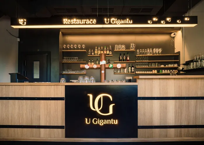 Wellness A Restaurace U Gigantu Pensionat